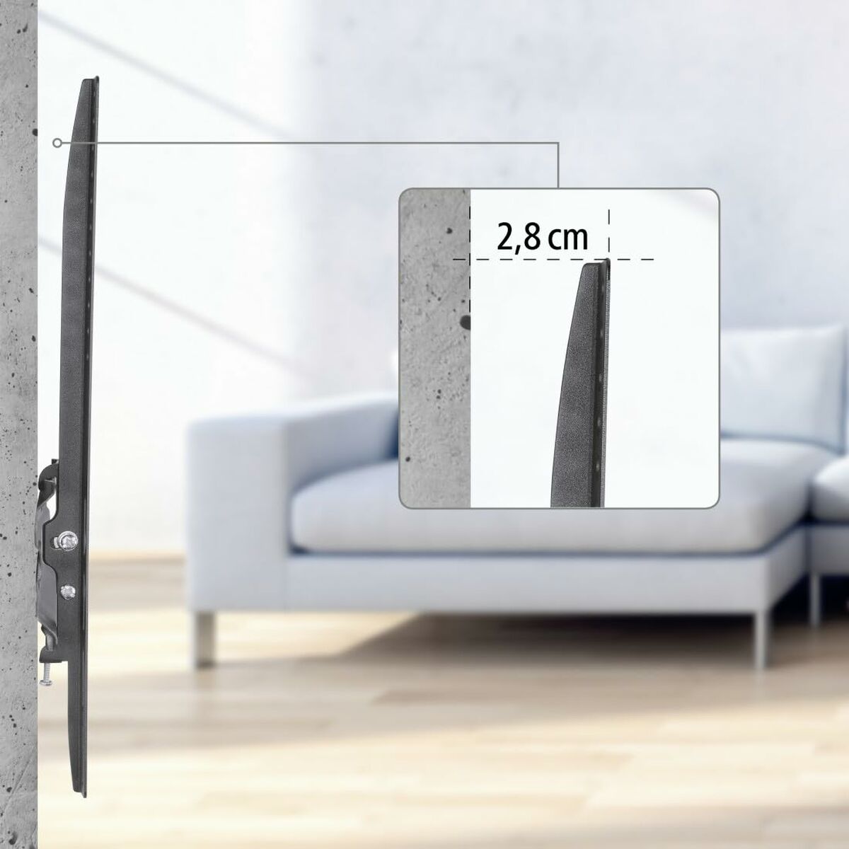 Supporto TV Hama 00220810 32" 65" 35 kg